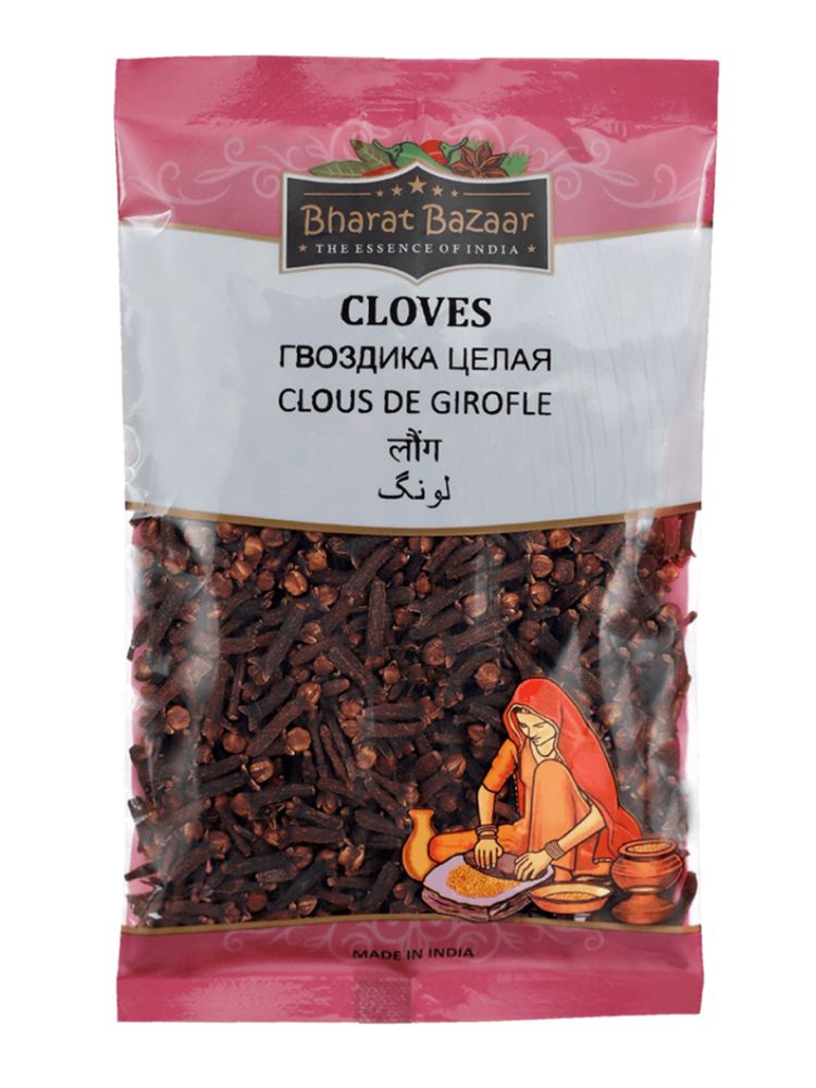 Bharat BAZAAR Long Cloves Гвоздика целая, 50 г