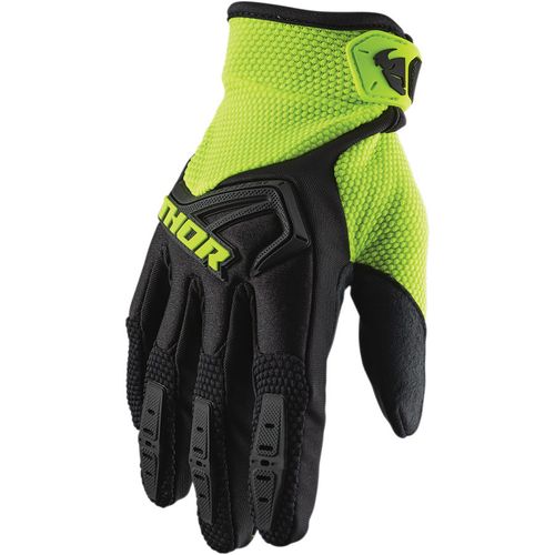 Купить Мотоперчатки Текстильные Thor Spectrum Gloves / Черно-желтый