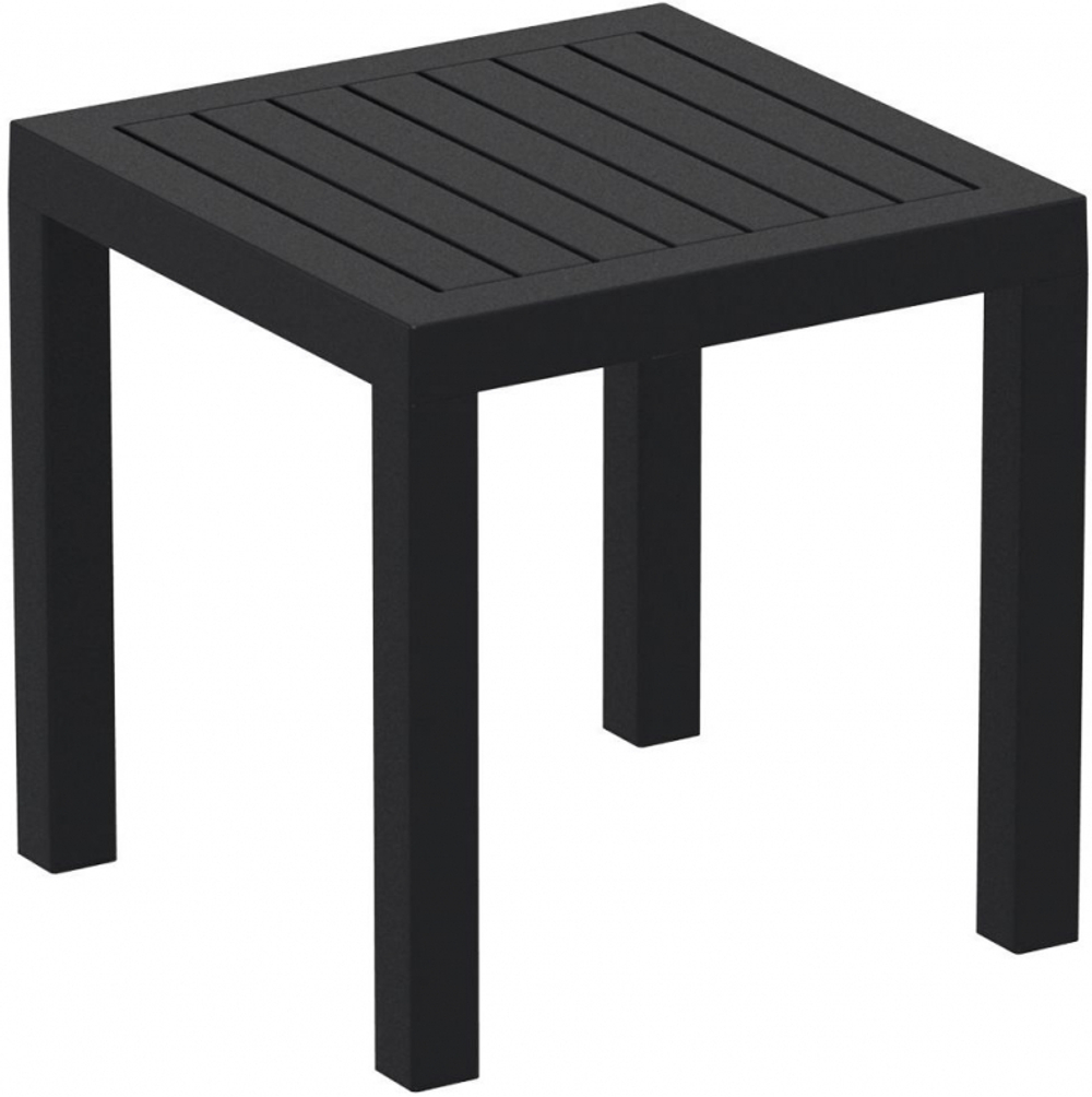 Столик пластиковый журнальный Siesta Contract Ocean Side Table, черный