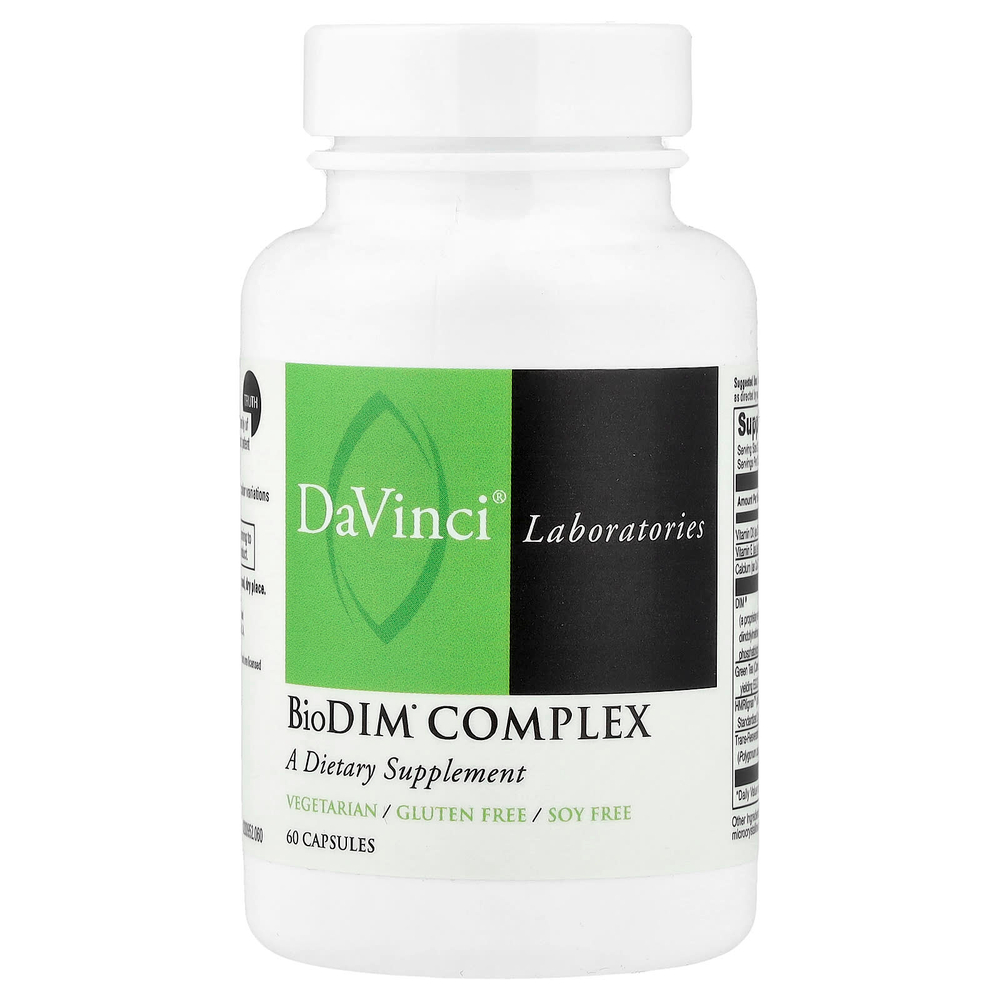DaVinci Laboratories, BioDim®, комплекс, 60 капсул