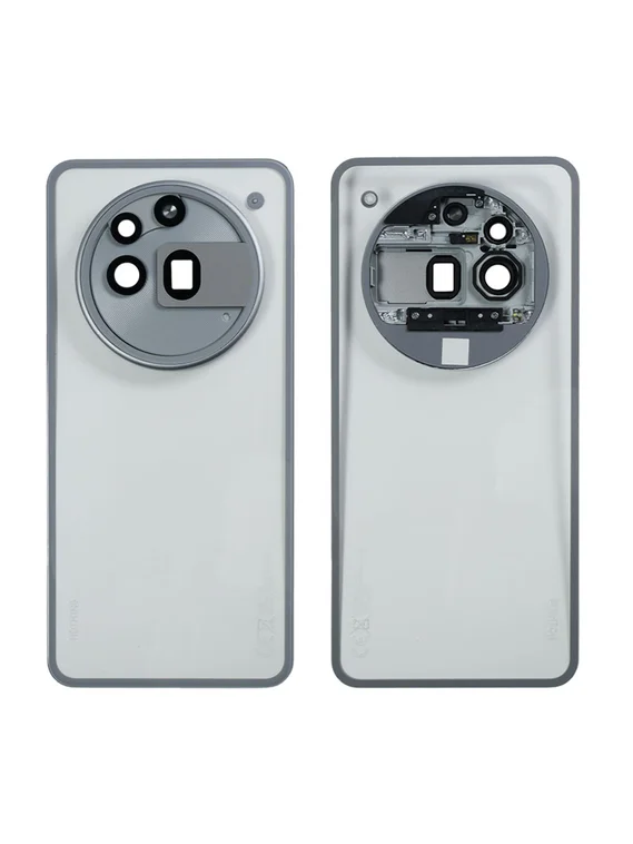 Задняя крышка для Nothing Phone (3a) Pro со стеклом камеры, серая (Grey)