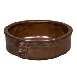 Салатник 450 мл d 15 см h4,5 см бульонница Antic Copper Panasia P.L. [6]