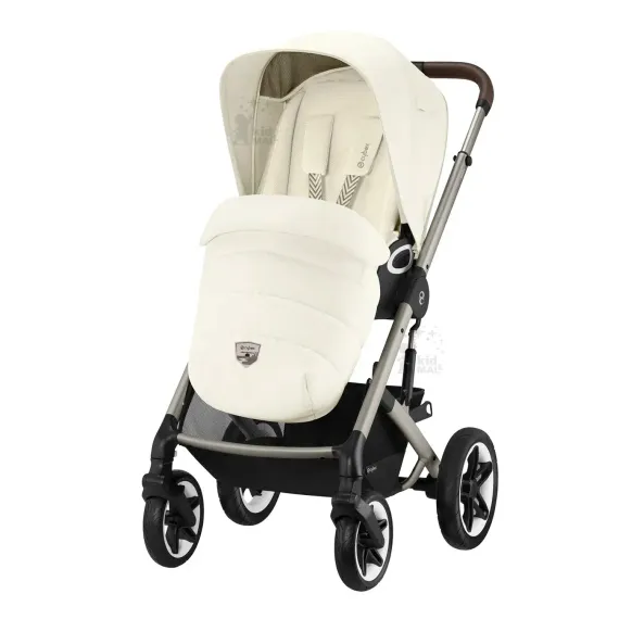 Детская коляска Cybex Talos S Lux 2 в 1 TPE Seashell Beige