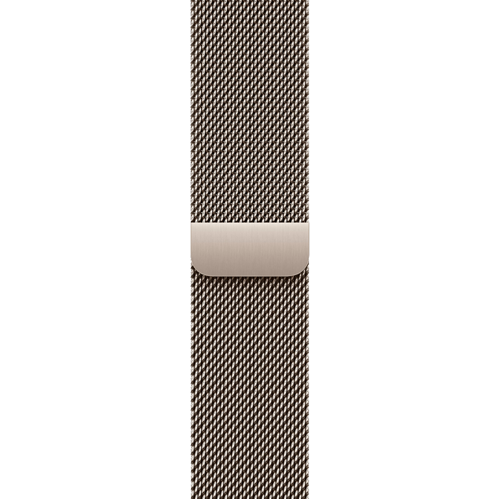 Умные часы Apple Watch Series 11 GPS + Cellular, 46mm, Gold Titanium Case with Natural Milanese Loop