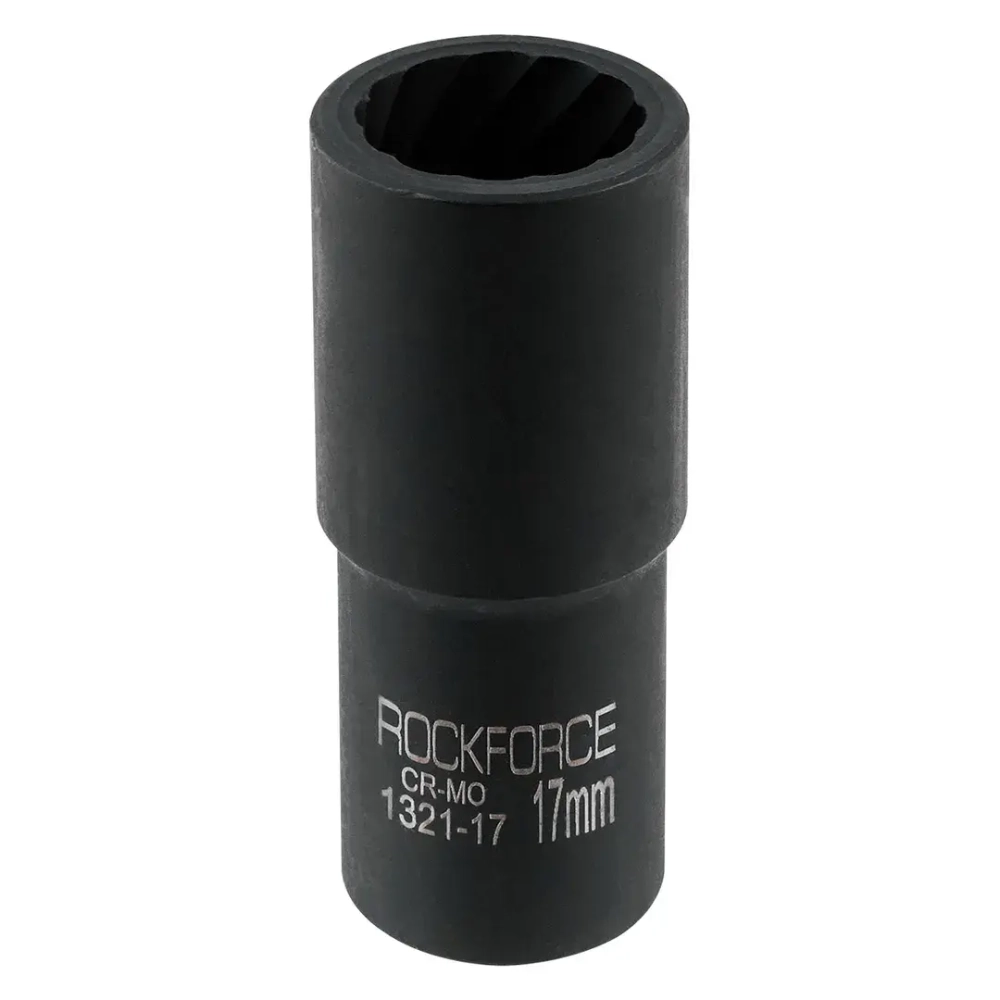 Головка ударная двухсторонняя 1/2'', 17мм (6/12гр.) RockFORCE RF-1321-17
