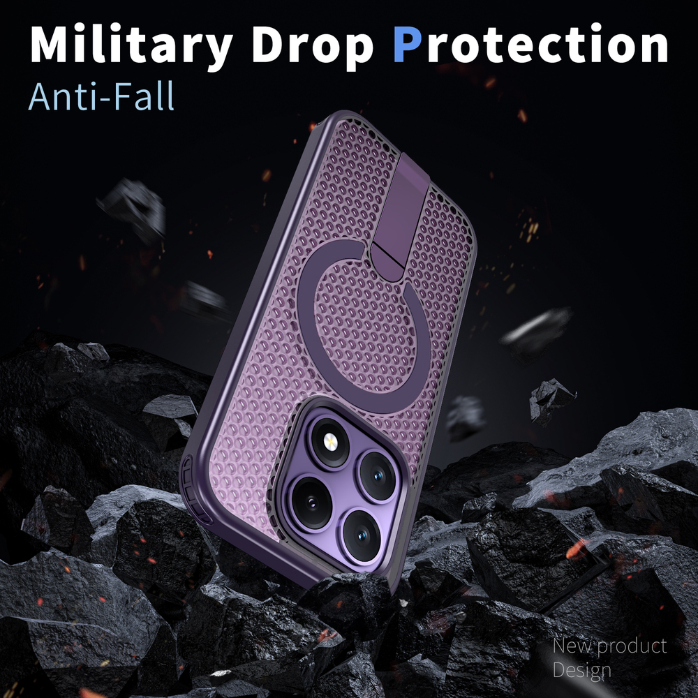 Прозрачный чехол Mesh Pro Magnetic Case для Xiaomi 17