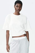 Короткая широкая футболка - H&M