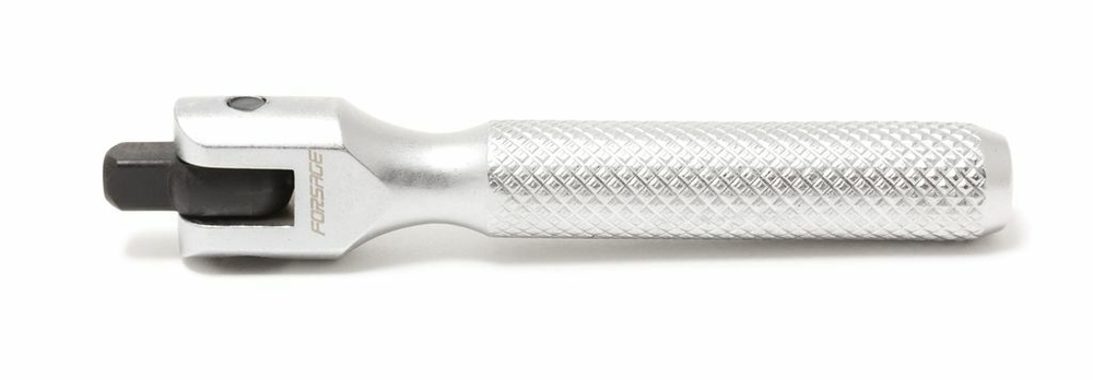 Вороток шарнирный укороченный 1/4''L-100мм с накаткой. Forsage F-8012100