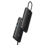 USB Хаб Baseus Lite 6in1 Type-C HUB (Type-C to HDMI+2xUSB3.0+PD+SD+TF) - Black