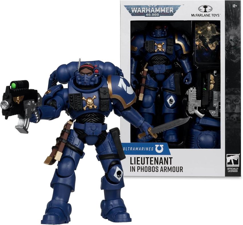 Warhammer 40k: Lieutenant In Phobos Armour (Space Marine)