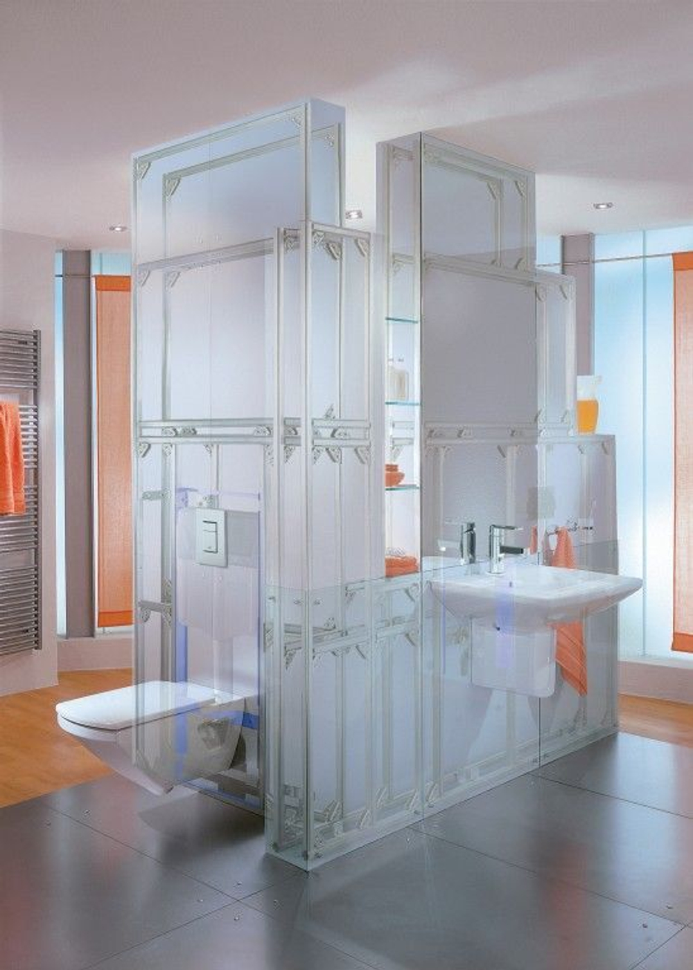Инсталляция для подвесного унитаза Grohe Rapid SL 38772001 3 в 1 с кнопкой смыва
