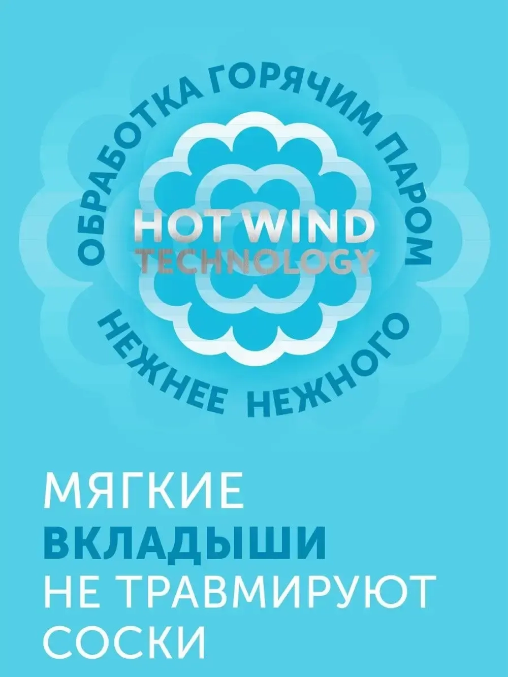 Вкладыши для груди Lovular Hot Wind 60 шт