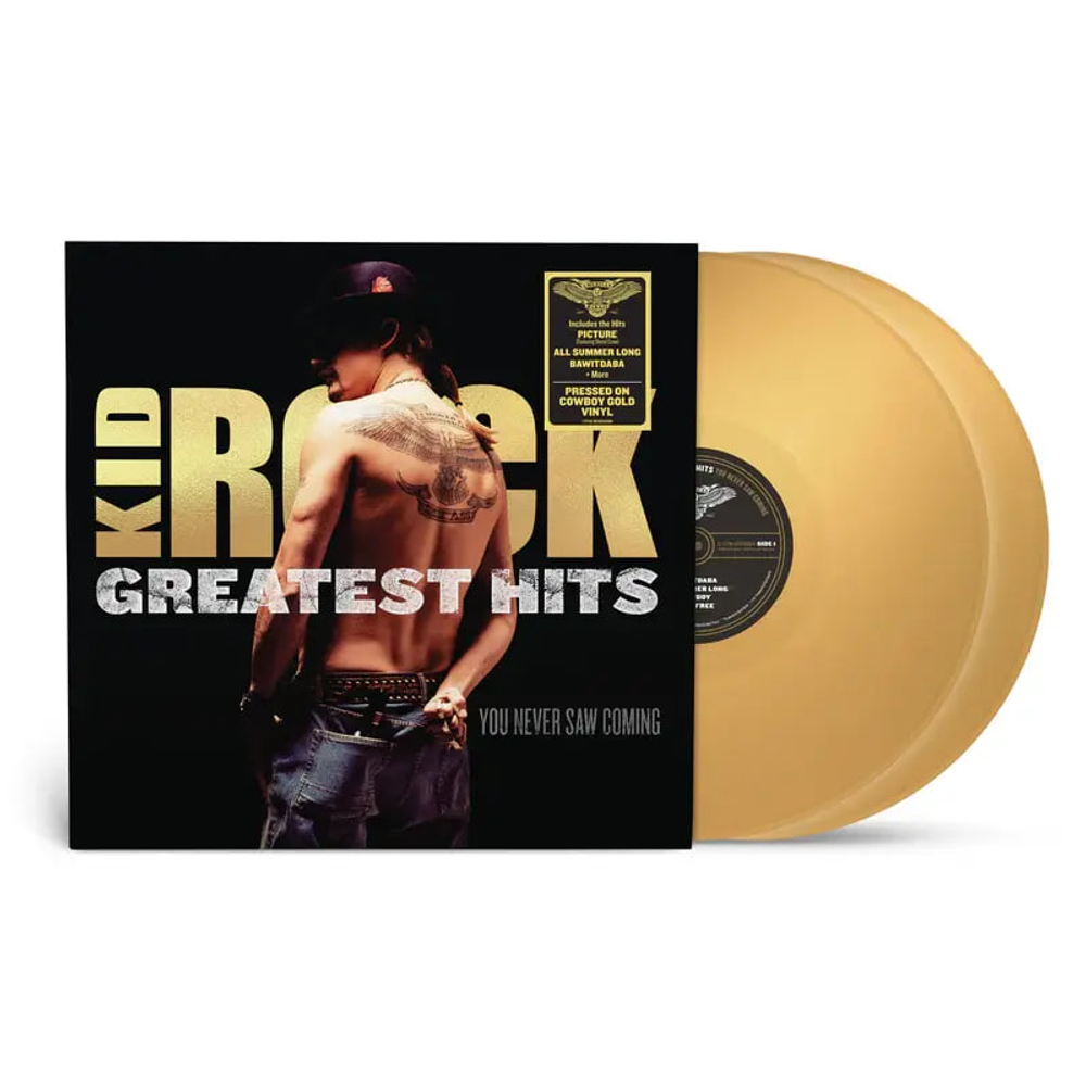 Kid Rock - Greatest Hits You Never Saw Coming - Gold Colored 2LP (2)