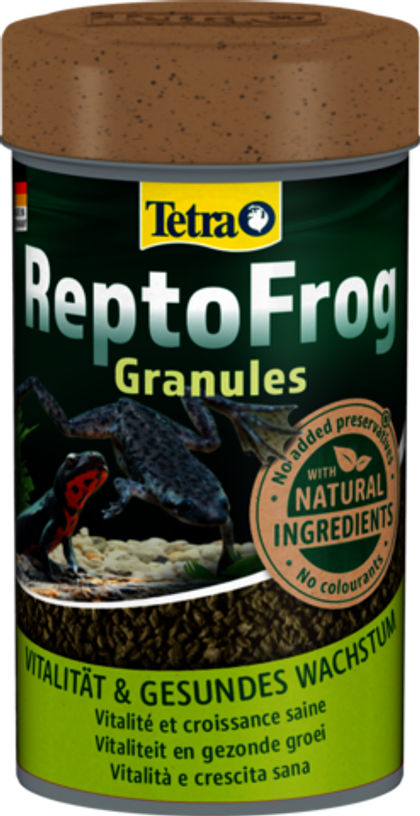 TETRA ReptoFrog Granules Корм для лягушек, тритонов и других амфибий в форме гранул, 100 мл