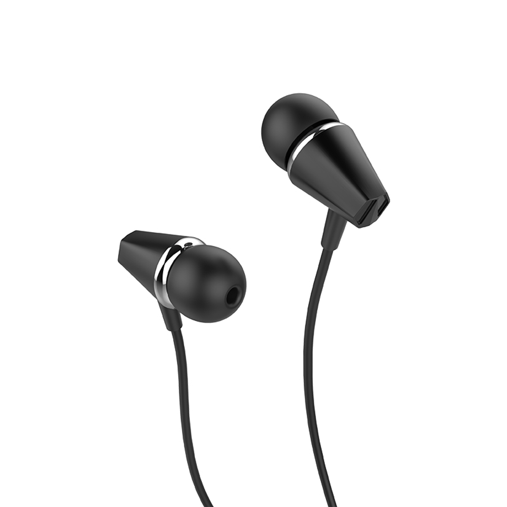 Наушники с микрофоном Hoco M34 1.2м черные