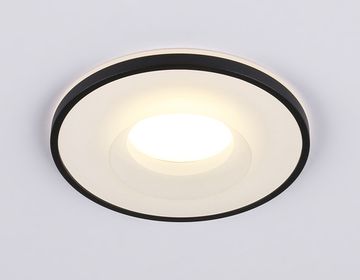 Встраиваемый точечный светильник 1*GU5.3 TN3201 BK черный Acrylic Tech Ambrella