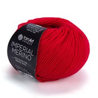 Пряжа YarnАrt "Imperial Merino", 100% шерсть, красный