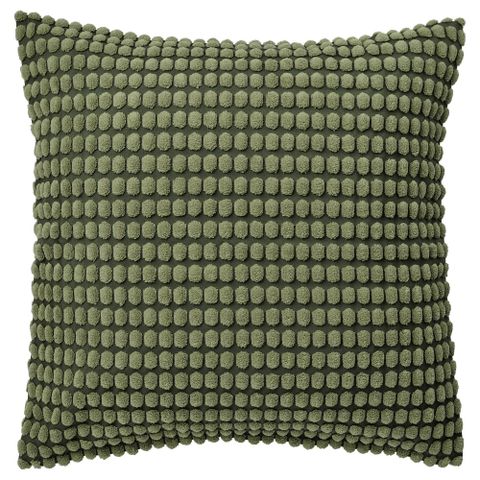 Чехол на подушку IKEA SVARTPOPPEL (СВАРТПОППЕЛ), Зеленый, 65x65 см