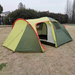 MirCamping 1504-2 двухместная туристическая палатка с тамбуром для кемпинга, рыбалки и отдыха на природе