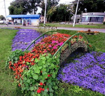 Топиарная фигура Мостик