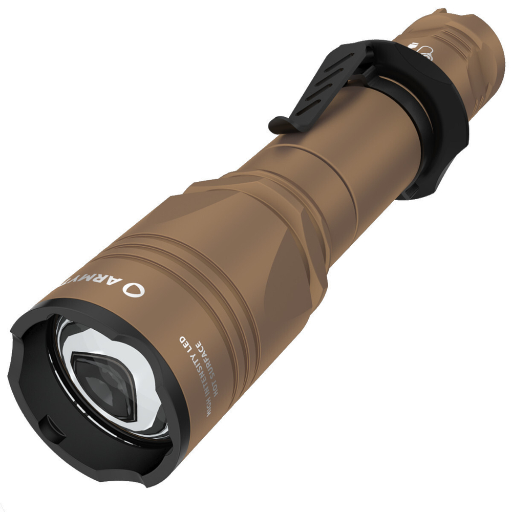 Фонарь ARMYTEK DOBERMANN PRO MAGNET USB Sand, 1400Лм, теплый, F07501WS