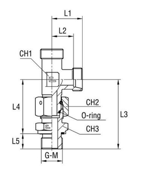 Штуцер FNLE DL35 BSP 1.1/4 (корпус)