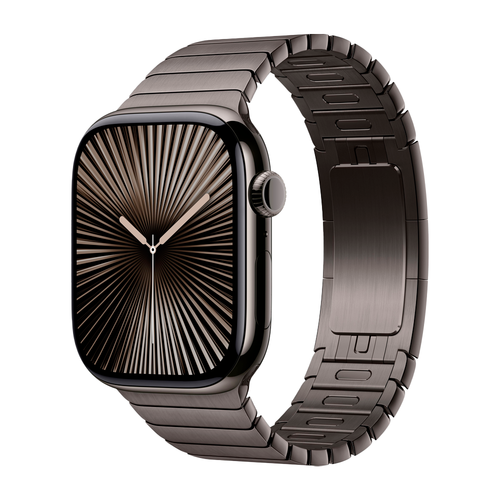 Умные часы Apple Watch Series 10 GPS + Cellular, 46mm, Slate Titanium Case with Link Bracelet, Slate