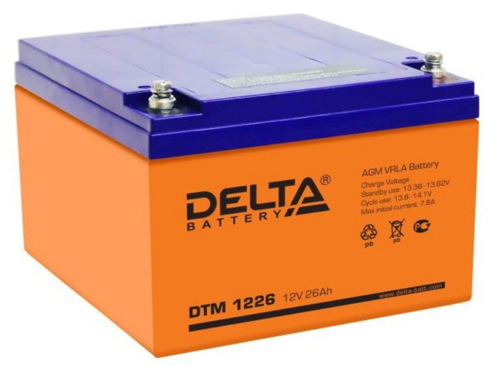 DTM 1226 Delta Аккумулятор герметичный свинцово-кислотный