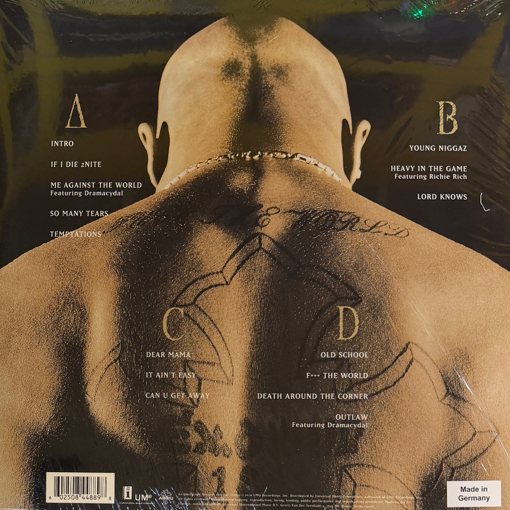 Виниловая пластинка 2Pac - Me Against The World 2LP