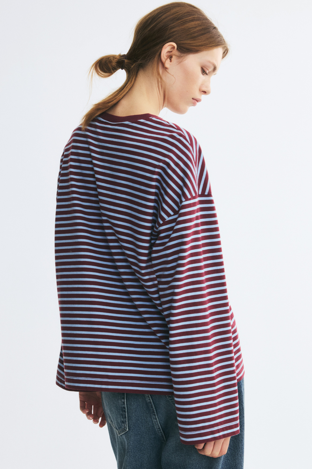 Хлопковый лонгслив - H&M