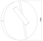 Бра Elektrostandard Drom a055361
