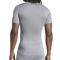 Мужская теннисная футболка Adidas Techfit Compression Training - grey