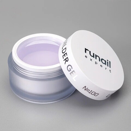 Runail Expert Гель моделирующий UV BUILDER GEL №100, 15г банка