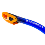Трубка Scorpena K4 c двумя клапанами Синяя