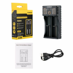 Зарядное устройство LiitoKala Lii-202 18650 Экспорт USB Li-ion / IMR: 18650, 18490, 18350, 17670, 17500, 16340(RCR123)
