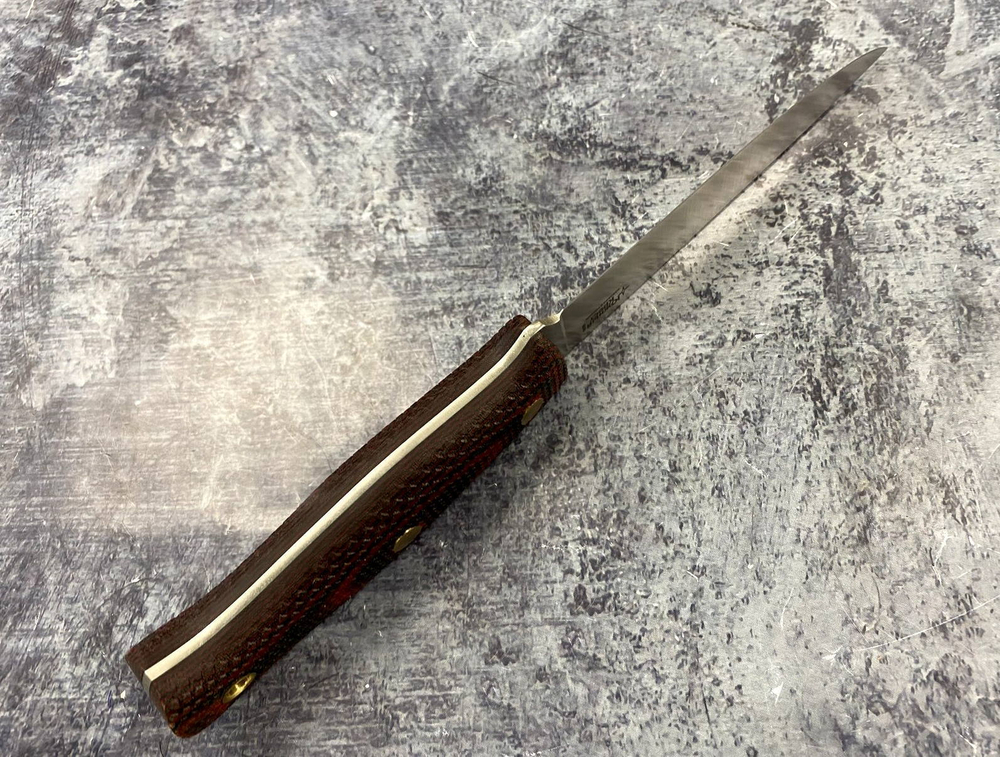 Нож Рыбацкий M, N690, микарта, 214.0954