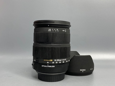 Sigma AF 18-200mm f/3.5-6.3 DC Canon нерабочая диафрагма