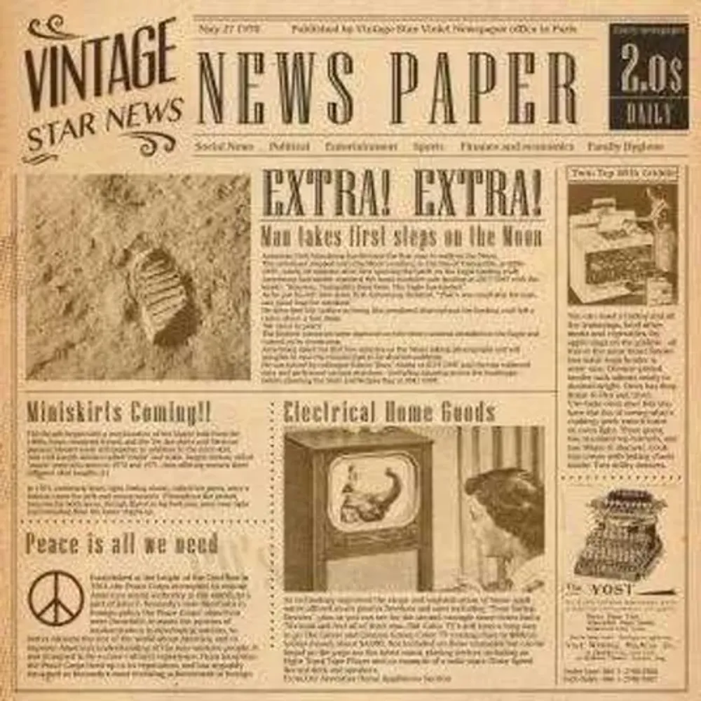 Термолист "Vintage" 30*30 см для сервировки металлических корзинок, коричневый, 1000л/ко