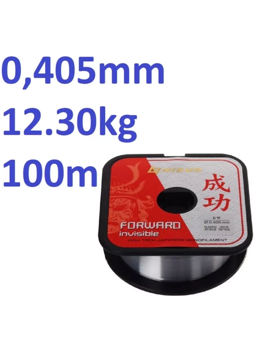 Леска FORWARD Invisible Nylon, 100м 0,405мм