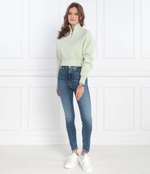 Свитер HALF ZIP CALVIN KLEIN JEANS - мятный(J20J221967)