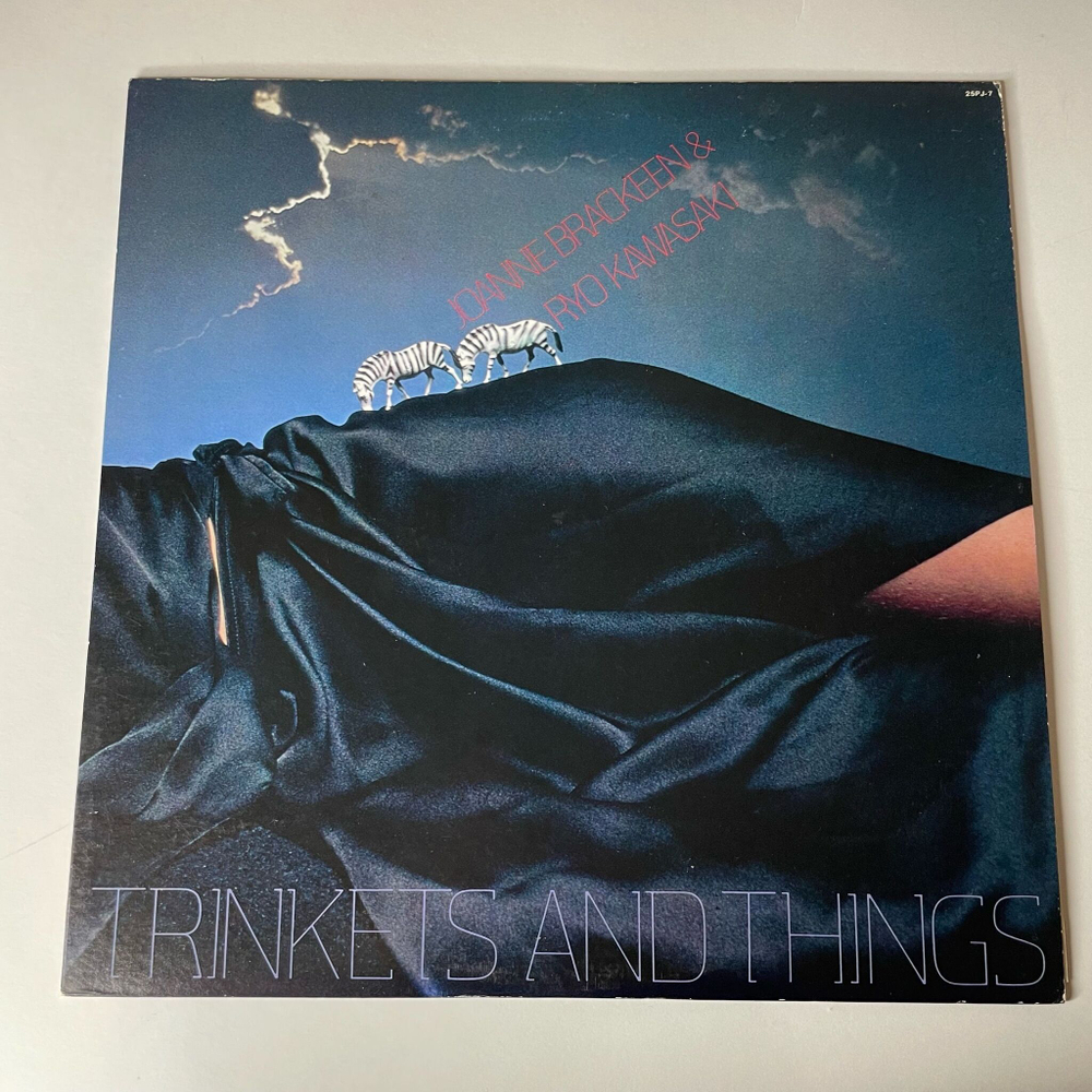 Винтажная виниловая пластинка LP Joanne Brackeen and Ryo Kawasaki Trinkets And Things (Japan 1978) (No Obi) Fair Weather