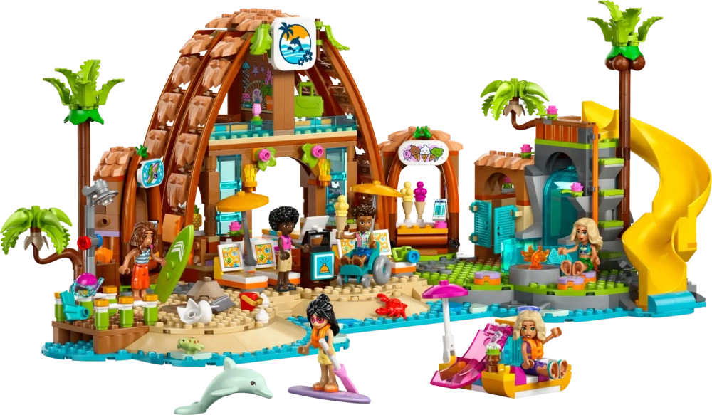 Конструктор LEGO Friends 42673 Пляжный курорт для семейного отдыха