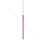 Pendant design lamp  A-tube by Nano by Studio Italia Design (Brass)