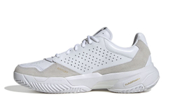 Мужские теннисные кроссовки Adidas CourtJam Control 3 Premium - cloud white/cloud white