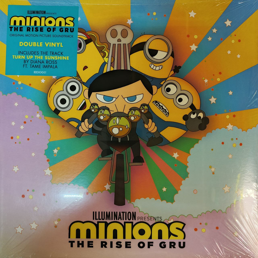 Minions: The Rise Of Gru 2LP (Канада 2022г.)
