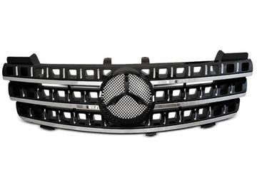 Решетка радиатора BLACK CHROME для Mercedes ML W164