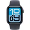 Часы Apple Watch SE 3, 2025, 44 мм, алюминий цвета «тёмная ночь», ремешок Sport Band цвета «тёмная ночь»