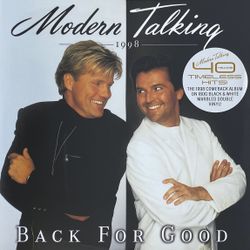 Modern Talking. Back For Good - The 7th Album. White & Black Marbled (2 LP) Модерн Токинг. Новая запечатанная виниловая пластинка. Товар уцененный