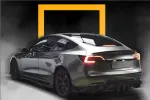 Обвес для Tesla Model 3 2017-2023 тесла Губа переднего бампера Накладки на передний бампер Боковые юбки Диффузор заднего бампера