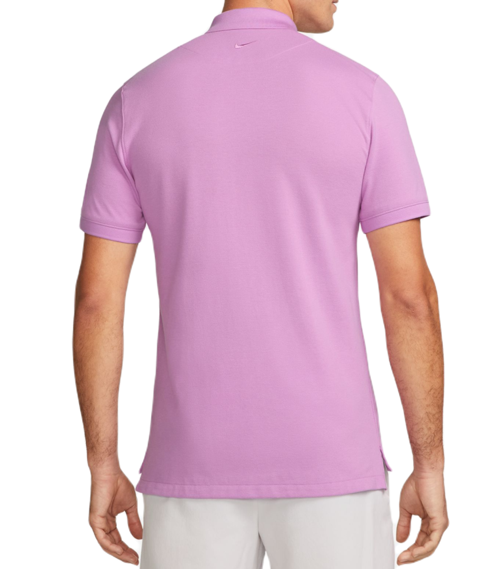 Мужское теннисное поло Nike Rafa Slim Polo - Розовый